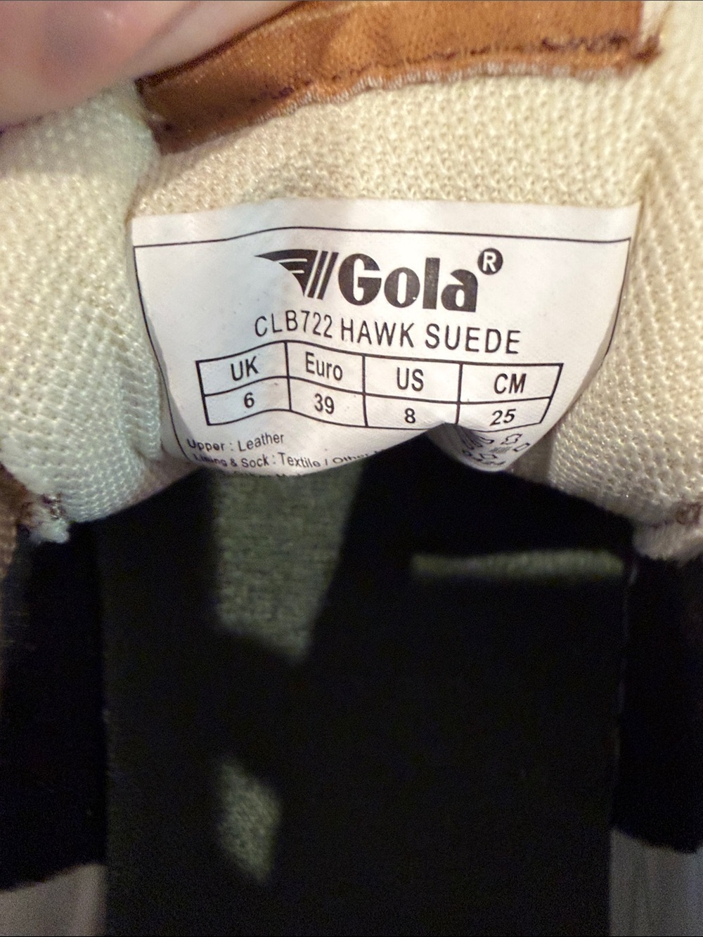 “GOLA” Suede Sneakers - Picture 8 of 9